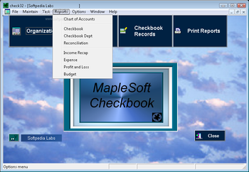 MapleSoft Checkbook screenshot 4