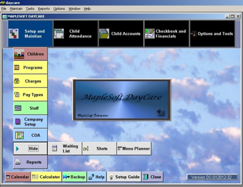 MapleSoft DayCare screenshot