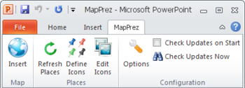 MapPrez screenshot