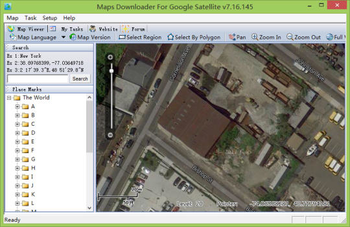 Maps Downloader For Google Satellite screenshot