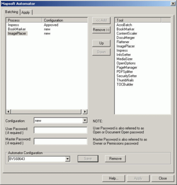 Mapsoft Automator screenshot