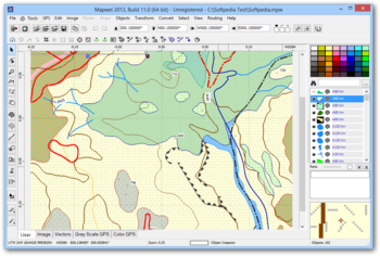 Mapwel screenshot