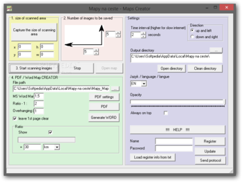 Mapy na ceste - Map Creator screenshot