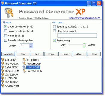 Mar Password Generator screenshot 3