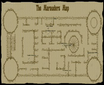 Marauders Map Screensaver screenshot