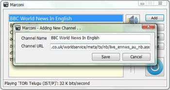 Marconi screenshot