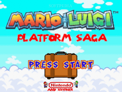 Mario and Luigi Platform Saga screenshot