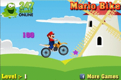 Mario Bike screenshot