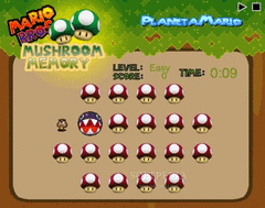 Mario Bros Mushroom Memory screenshot