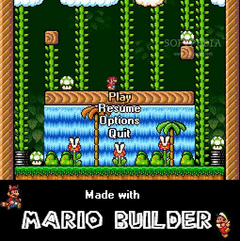 Mario in the jungle of death screenshot