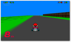 Mario Kart 64 SNES screenshot