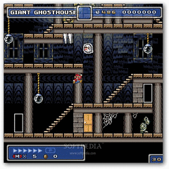 Mario World - Ghosthouse Trouble screenshot 2