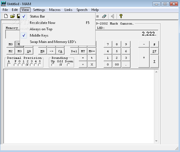 Mark's Adding Machine screenshot 3