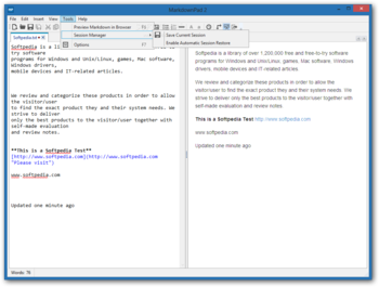 MarkdownPad screenshot 3