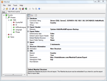 Marshal Editor screenshot