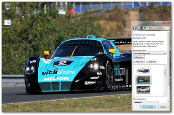 Maserati MC12 Windows 7 Theme screenshot