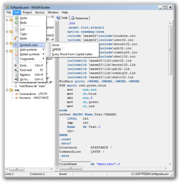 MASM Builder screenshot 3