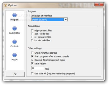 MASM Builder screenshot 6