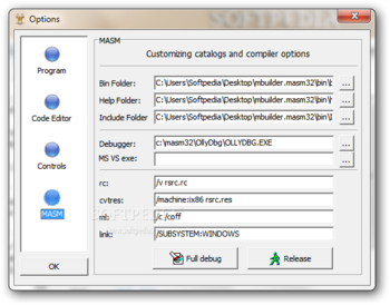 MASM Builder screenshot 9