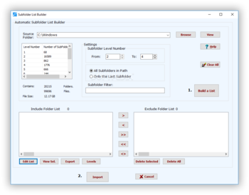Mass Folder Level Organizer screenshot 2