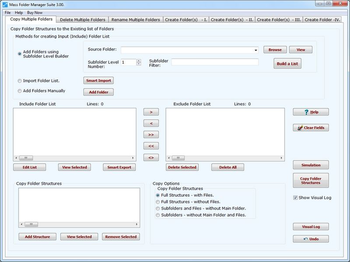 Mass Folder Manager Suite screenshot 3