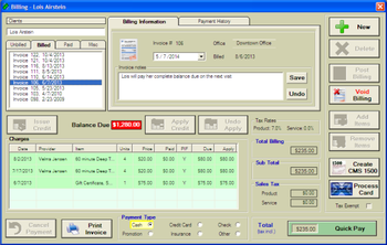 Massage Office Professional screenshot 2