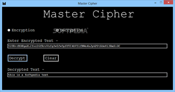 Master Cipher screenshot 2