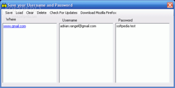 Master Password screenshot