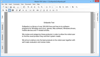 Master PDF Editor screenshot