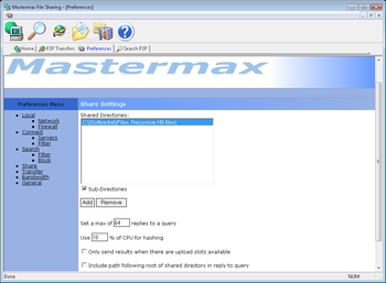 Mastermax File Sharing screenshot 5