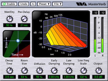 MasterVerb screenshot