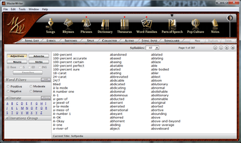 MasterWriter screenshot 7