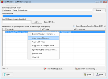 Mat-MD5 screenshot 2