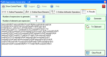 Math Expression Generator screenshot 4