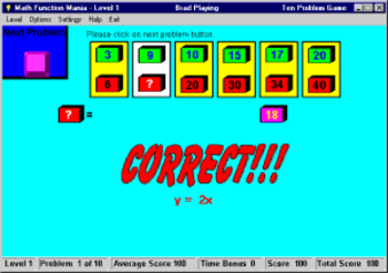 Math Function Mania screenshot 2