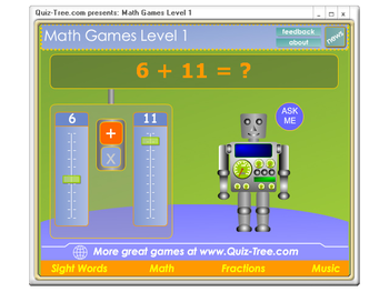 Math Games Level 1 screenshot