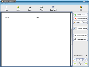 Math Quiz Creator screenshot