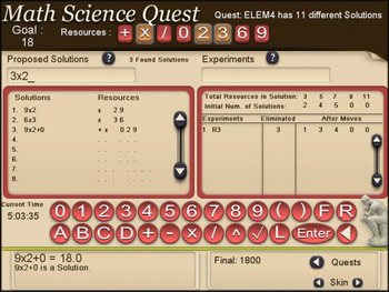 Math Science Quest screenshot