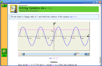 MathAid Trigonometry screenshot 2