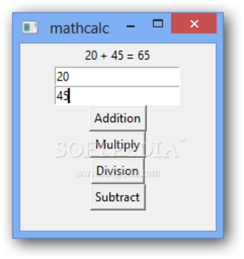 mathcalc screenshot