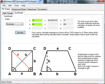 Mathelper.NET screenshot 2