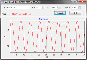 MathGraph screenshot