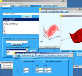 MathGrapher screenshot