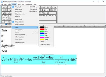 MathType screenshot 4