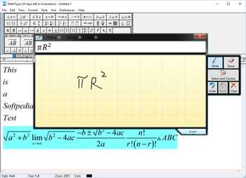 MathType screenshot 8