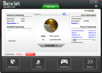 MatrikSoft SeCare screenshot