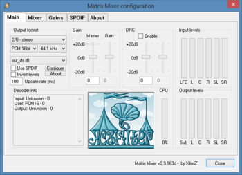 Matrix Mixer screenshot