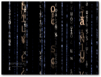 Matrix Screensaver screenshot