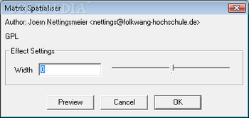 Matrix Spatialiser screenshot