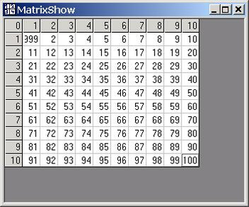 MatrixShow ActiveX screenshot 2